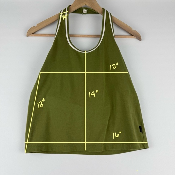 The North Face Women’s Large Green A5 Series Halter Top - Picture 8 of 8
